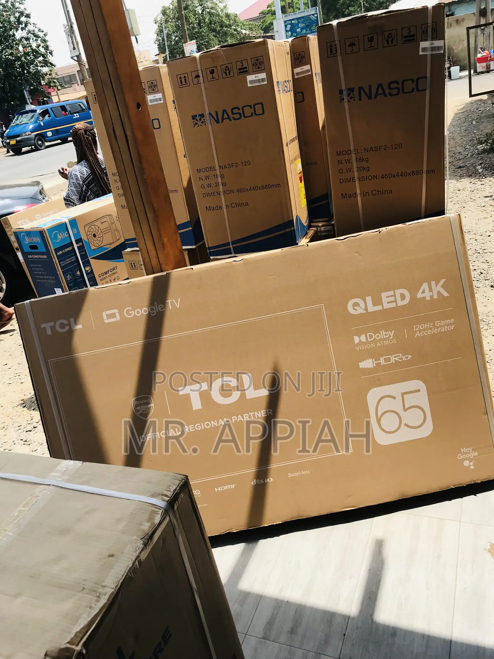 Affordable TCL 65c645 65” Qled Smart Android Television.