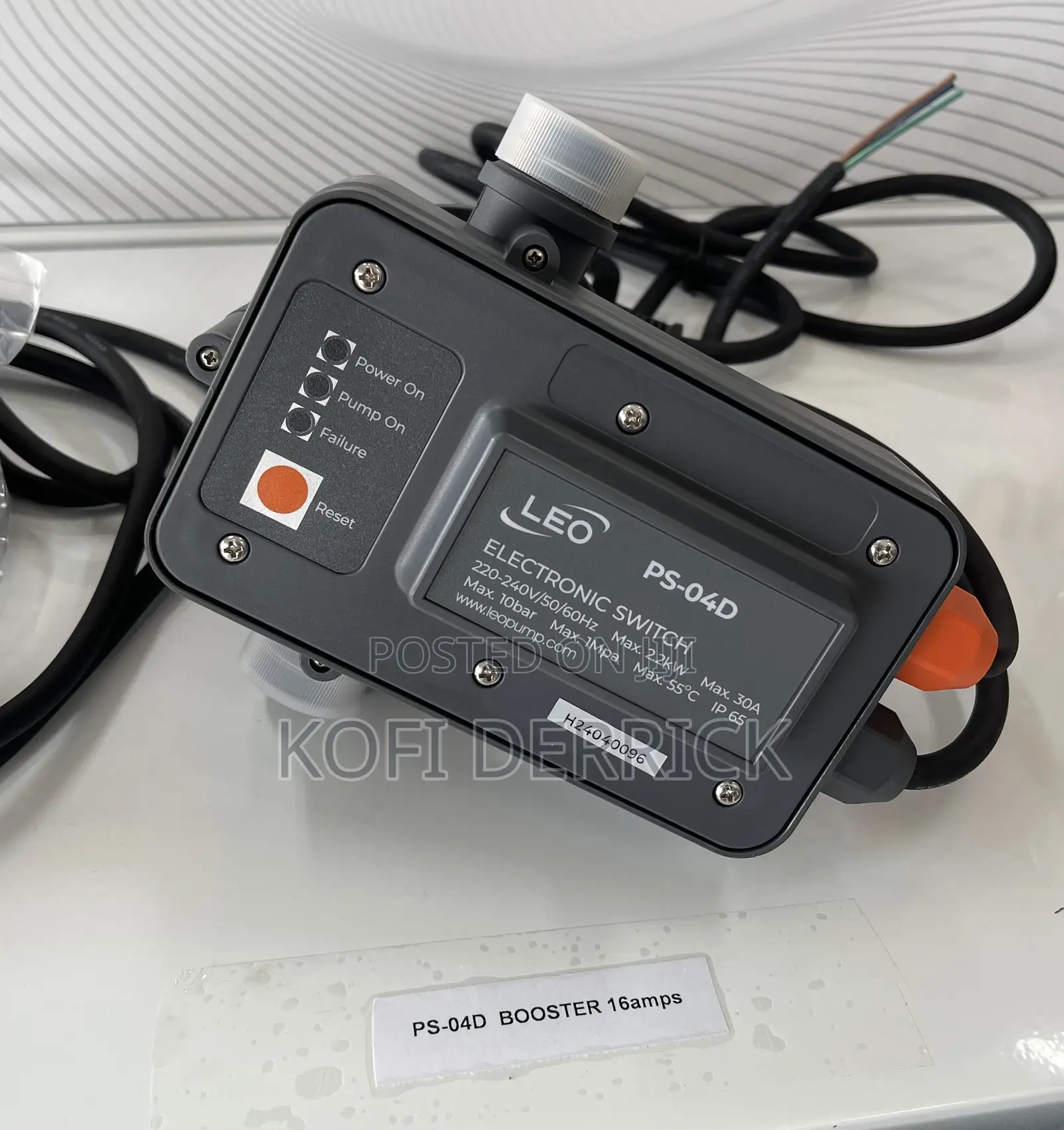 Water Pump Booster - Big Booster for Water Pump