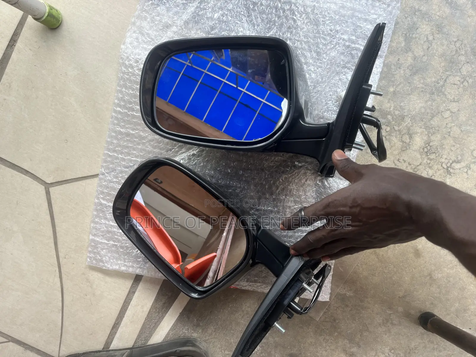 Toyota Corolla 2003 to 2008 Driver Mirror With Light Pair