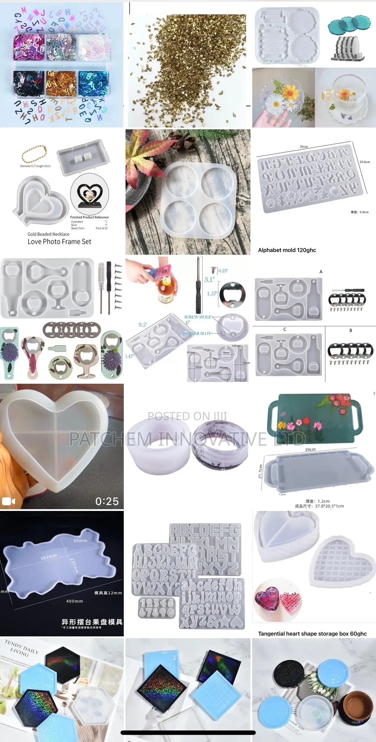 Resin Silicone Mold