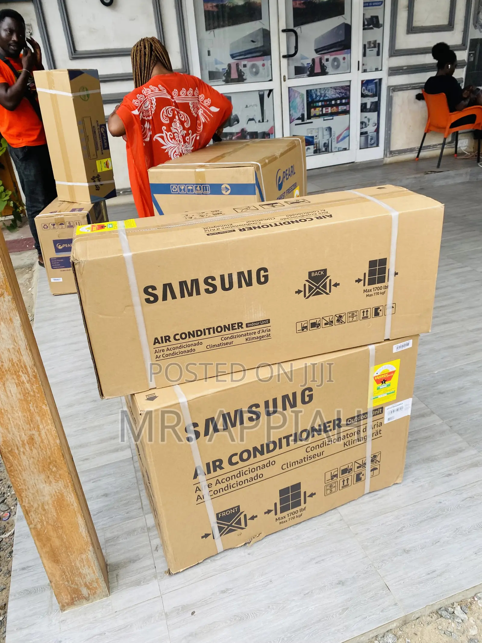 Inverter Samsung 1.5hp Air Conditioner(White).