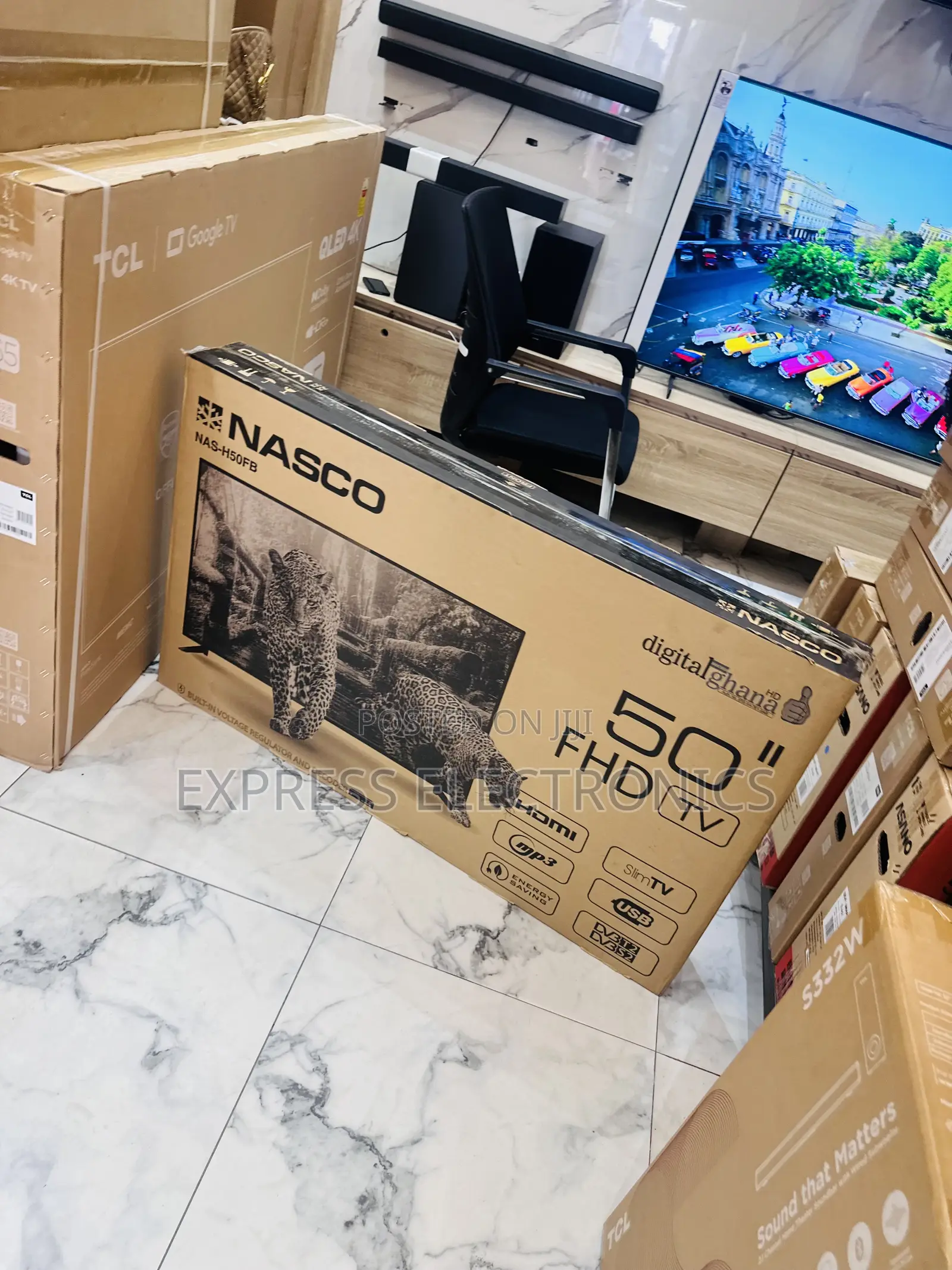 Immersive Your Viewing Experience With Nasco 50”Satellite