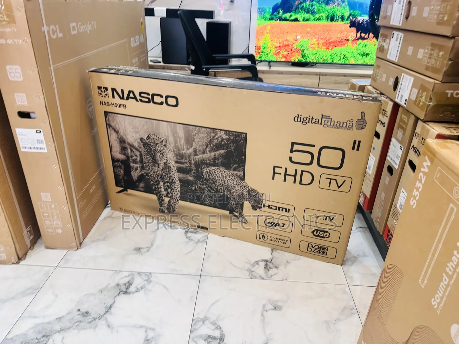 Television 50”Nasco FHD Satellite Television