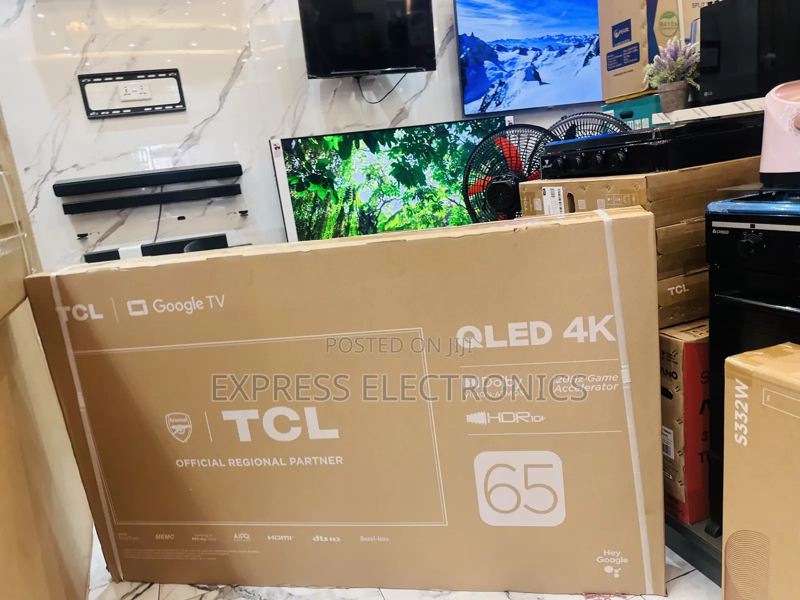 UHD Smart QLED TCL 65”C645 Available Now