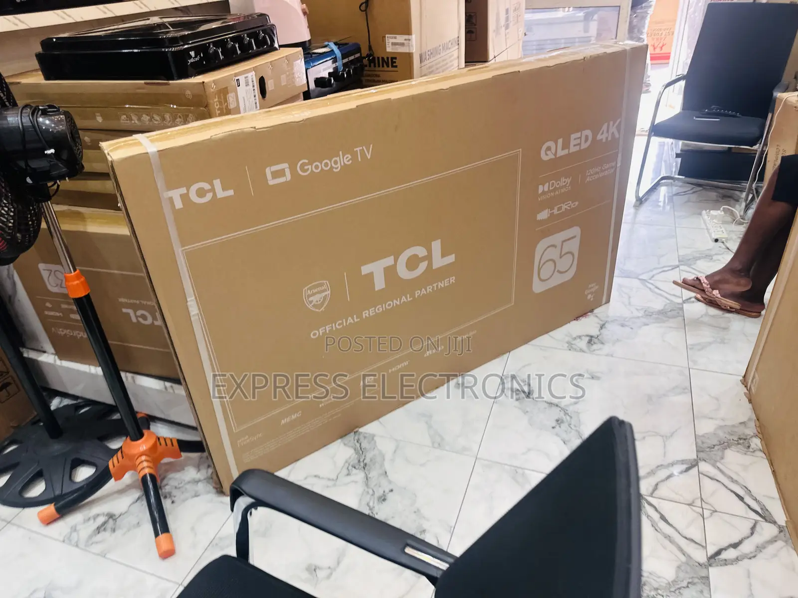 Outstanding Performance UHD 55”C645 TCL