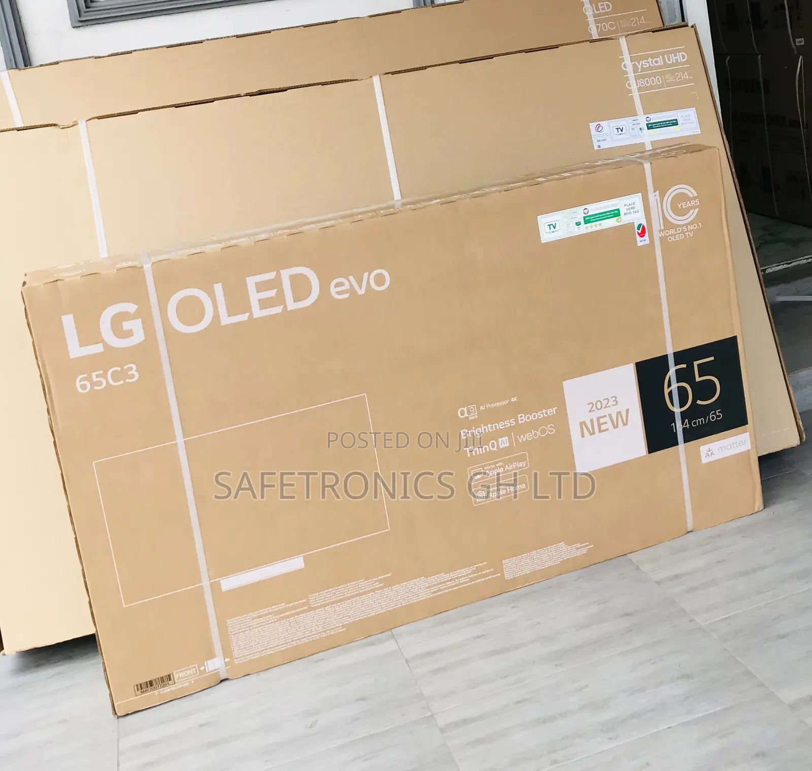  65C3 Inches LG Smart Glossy Uhd Oled Television