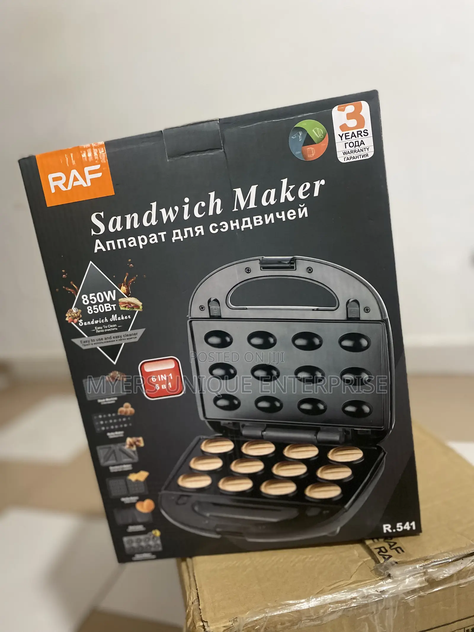Original 6in1 RAF Sandwich Maker