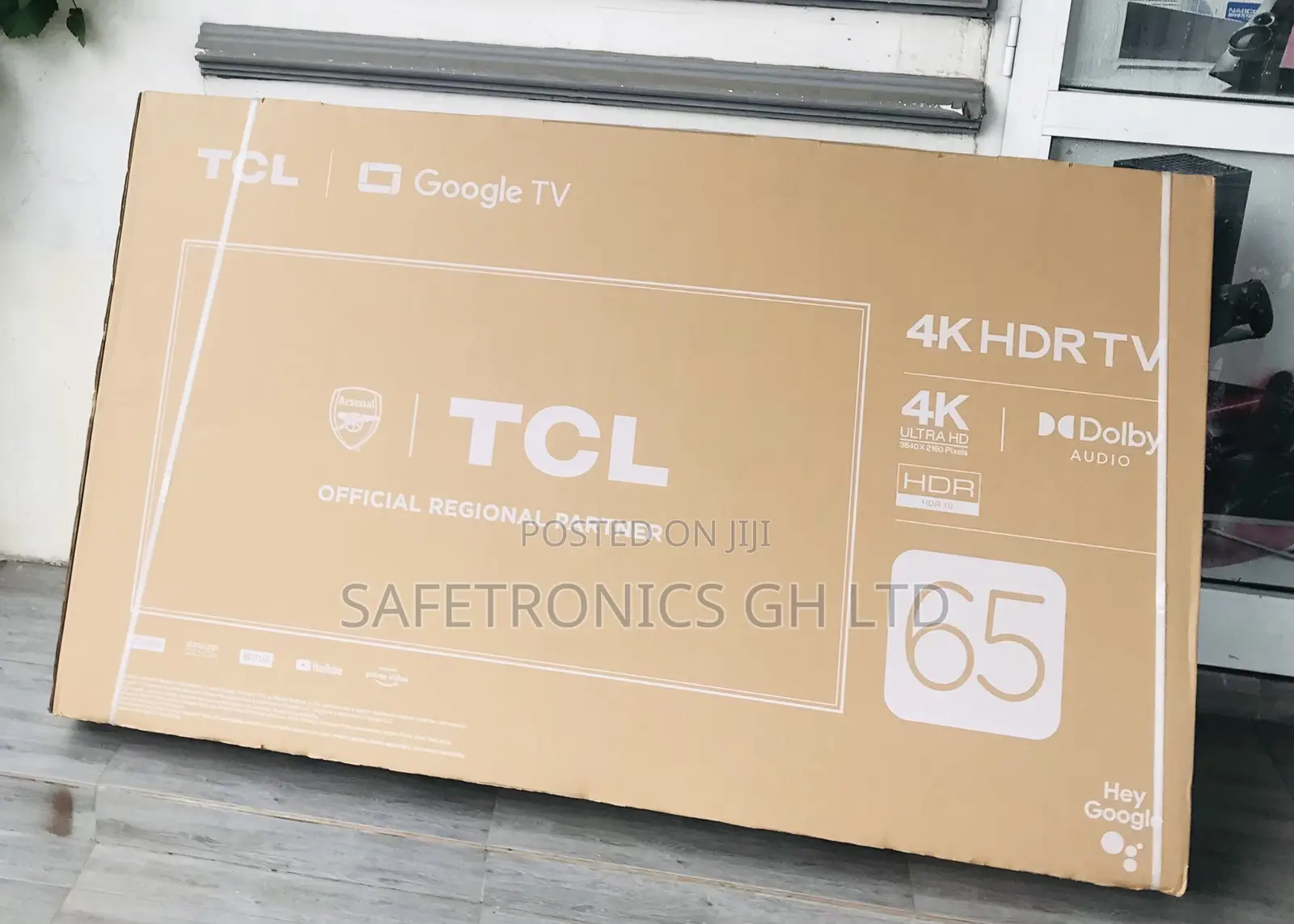 Smart 65 Inches Glossy Led Uhd Crystal TCL P635 Tv