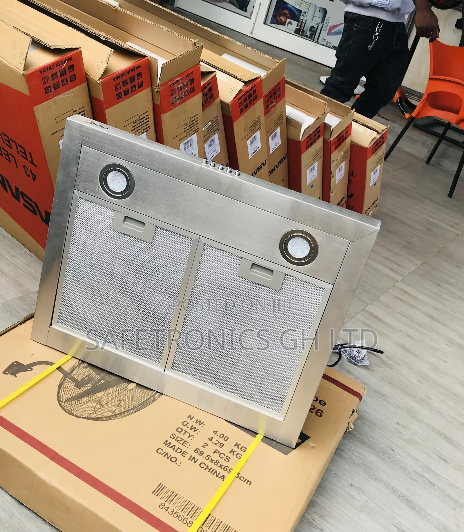 Authentic New Midea 60M21 Electric 60cm Range Hoods