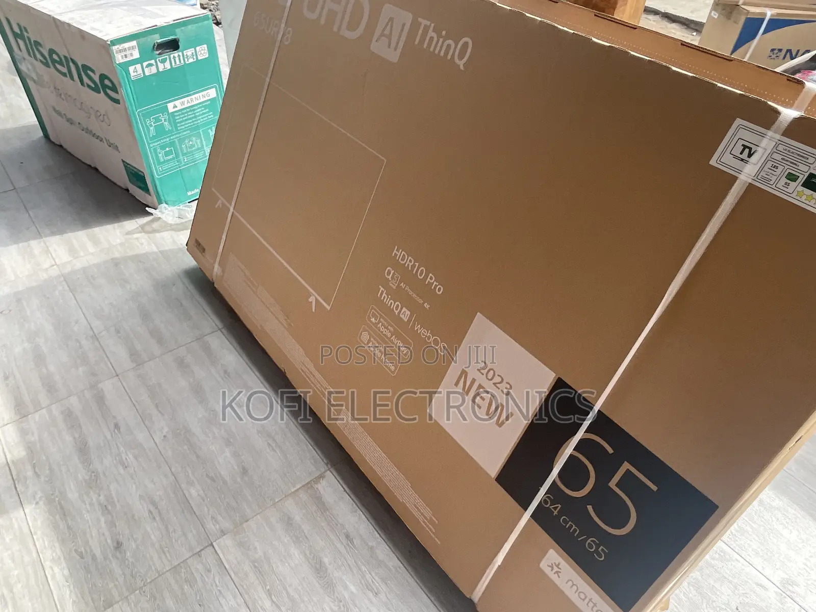 New LG Uhd TV 65 Inch Display Smart LED TV W/ Thinq Ai