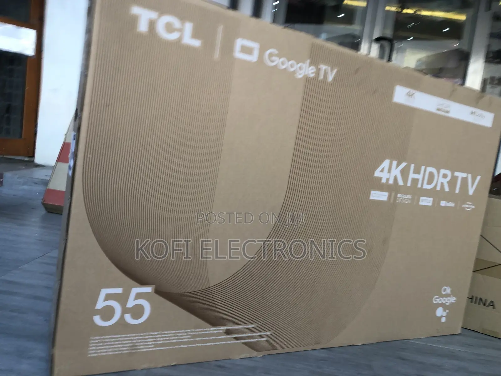 TCL TV 55 UHD GOOGLE 55P635(Easily Access to the Internet)