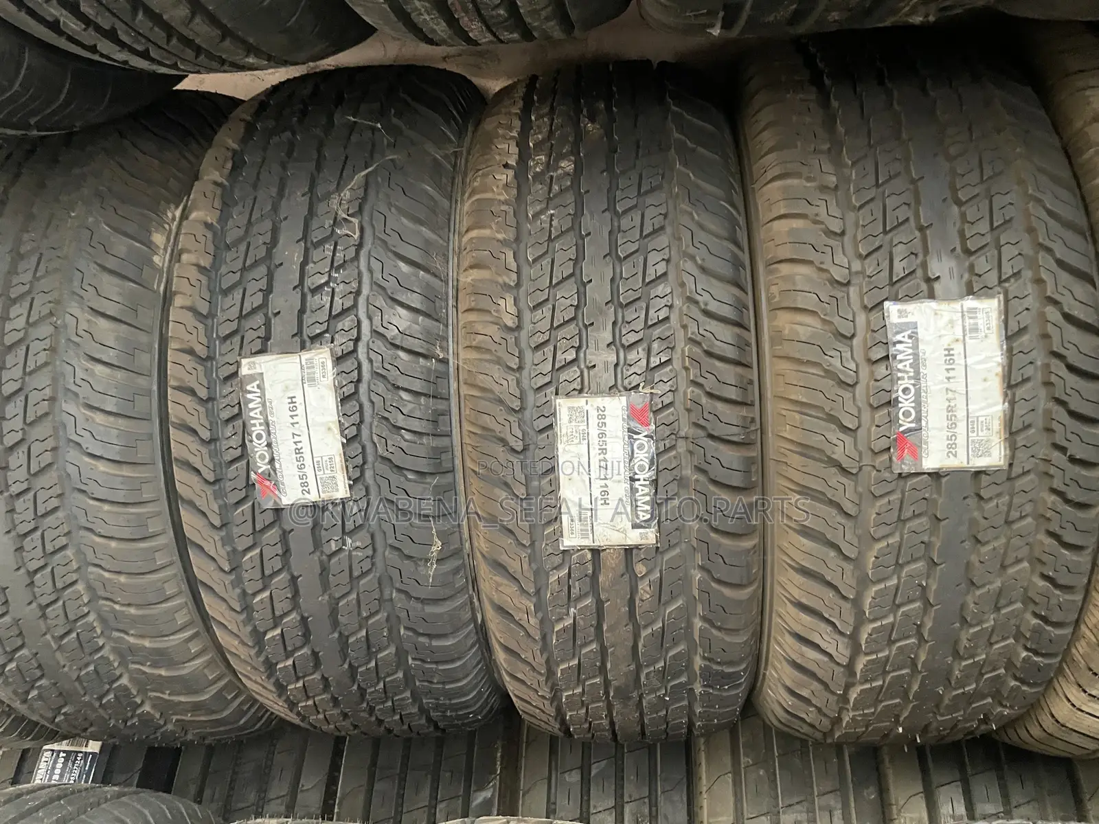 Original Yokohama 285/65r17 Tyres Available