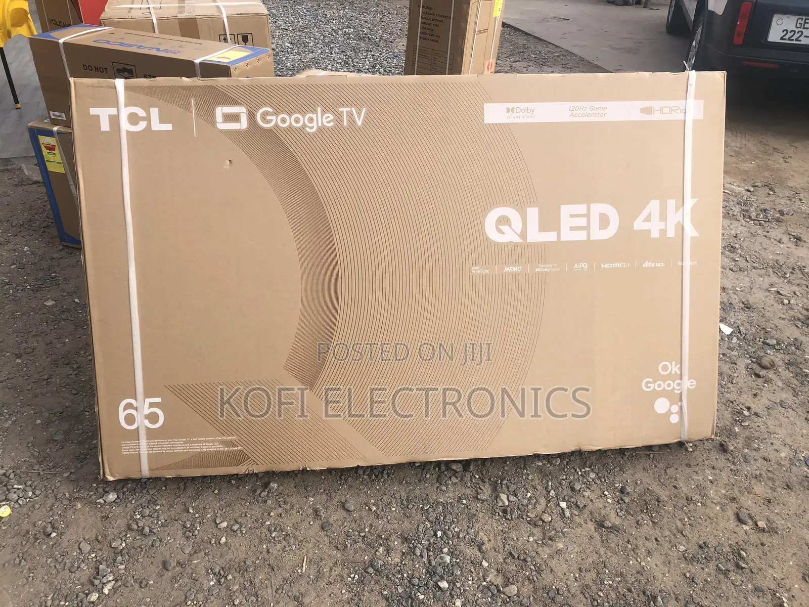 Ai Color TCL 65′′ QLED Smart Google TV 65C645