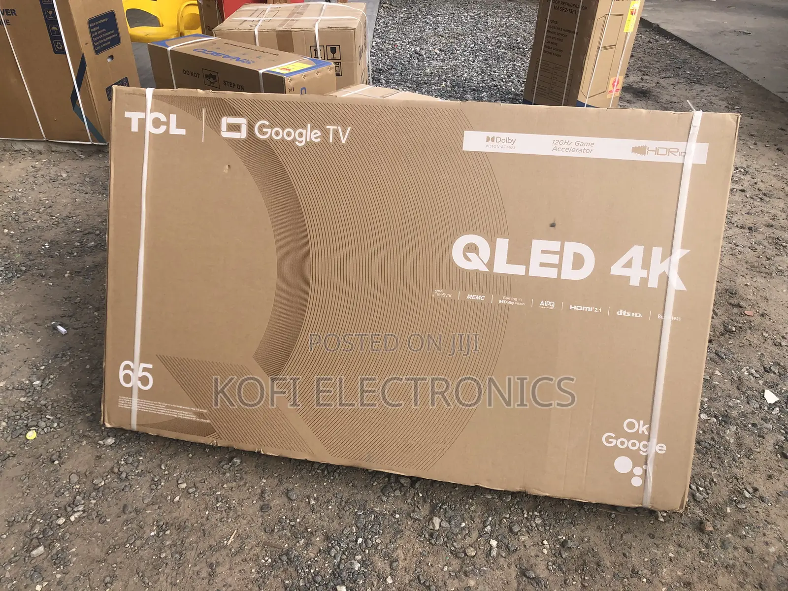 Ai Color TCL 65′′ QLED Smart Google TV 65C645