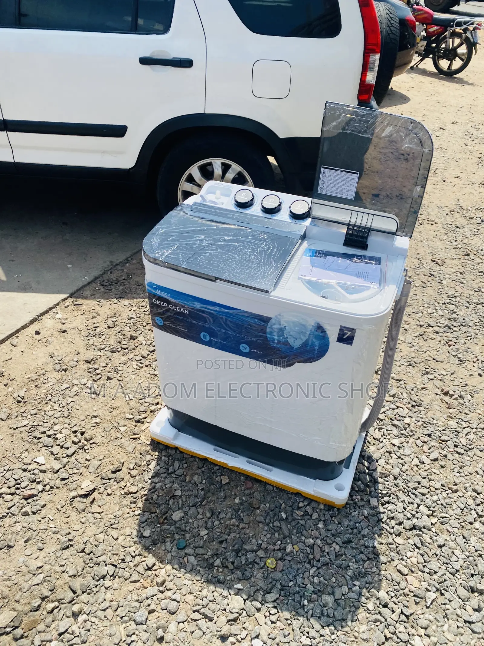 Shop Quality Midea Spin/Dry 7kg Electric Washing Machine.