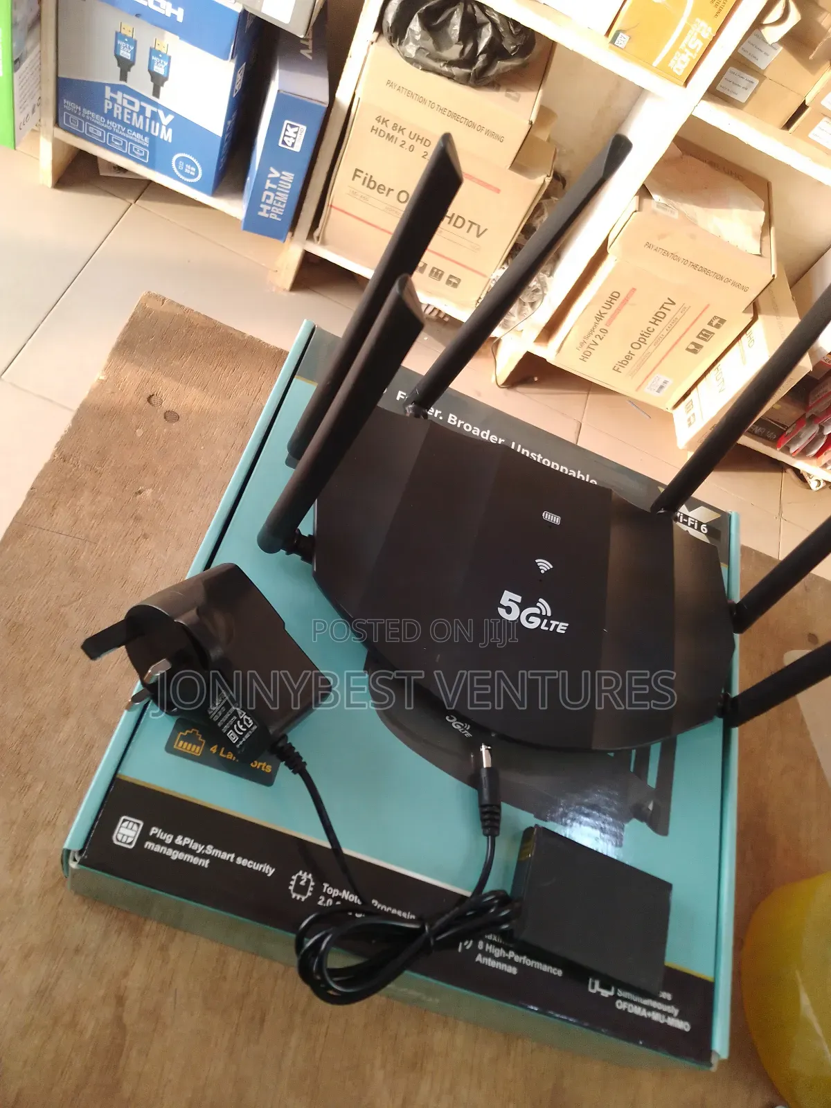 Wifi6 Router 5GLTE Network
