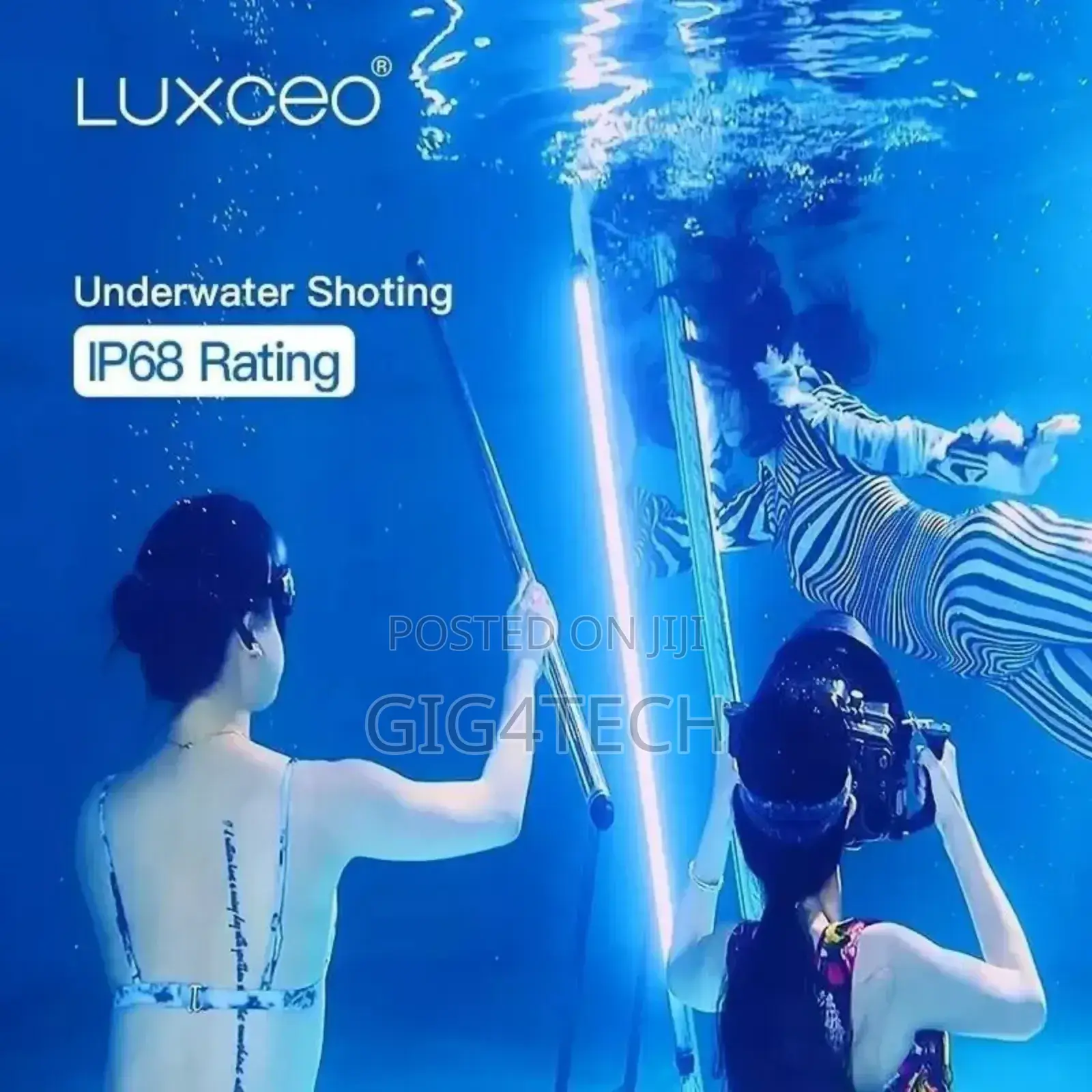 LUXCEO P120 RGB LED Light Tube Lighting Stick 120cm With App