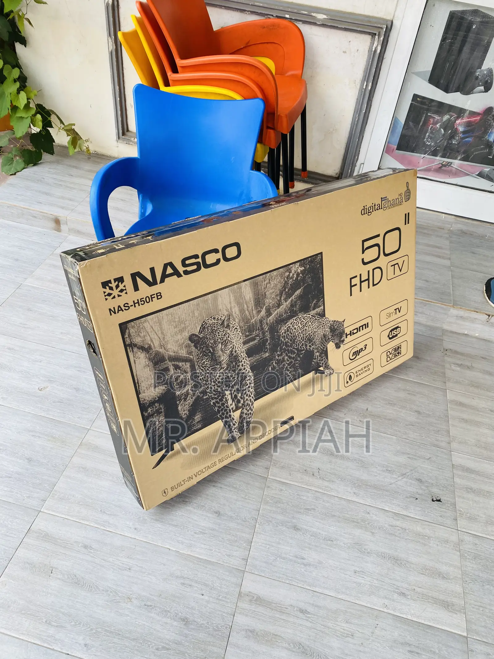 Purchase Nasco 50 Inch Full HD Satellite Television(Black).