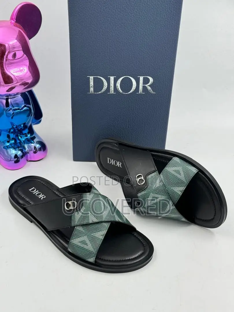 Dior Quality Men’S Leather Slippers