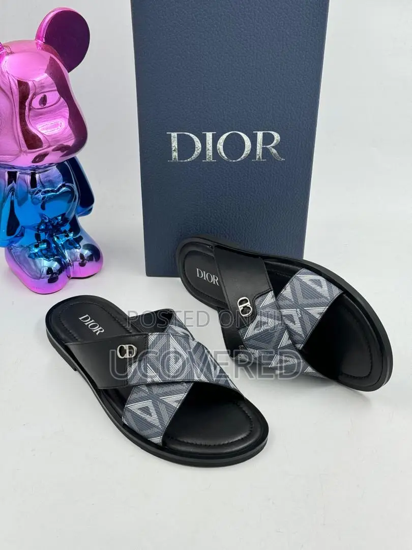 Dior Quality Men’S Leather Slippers