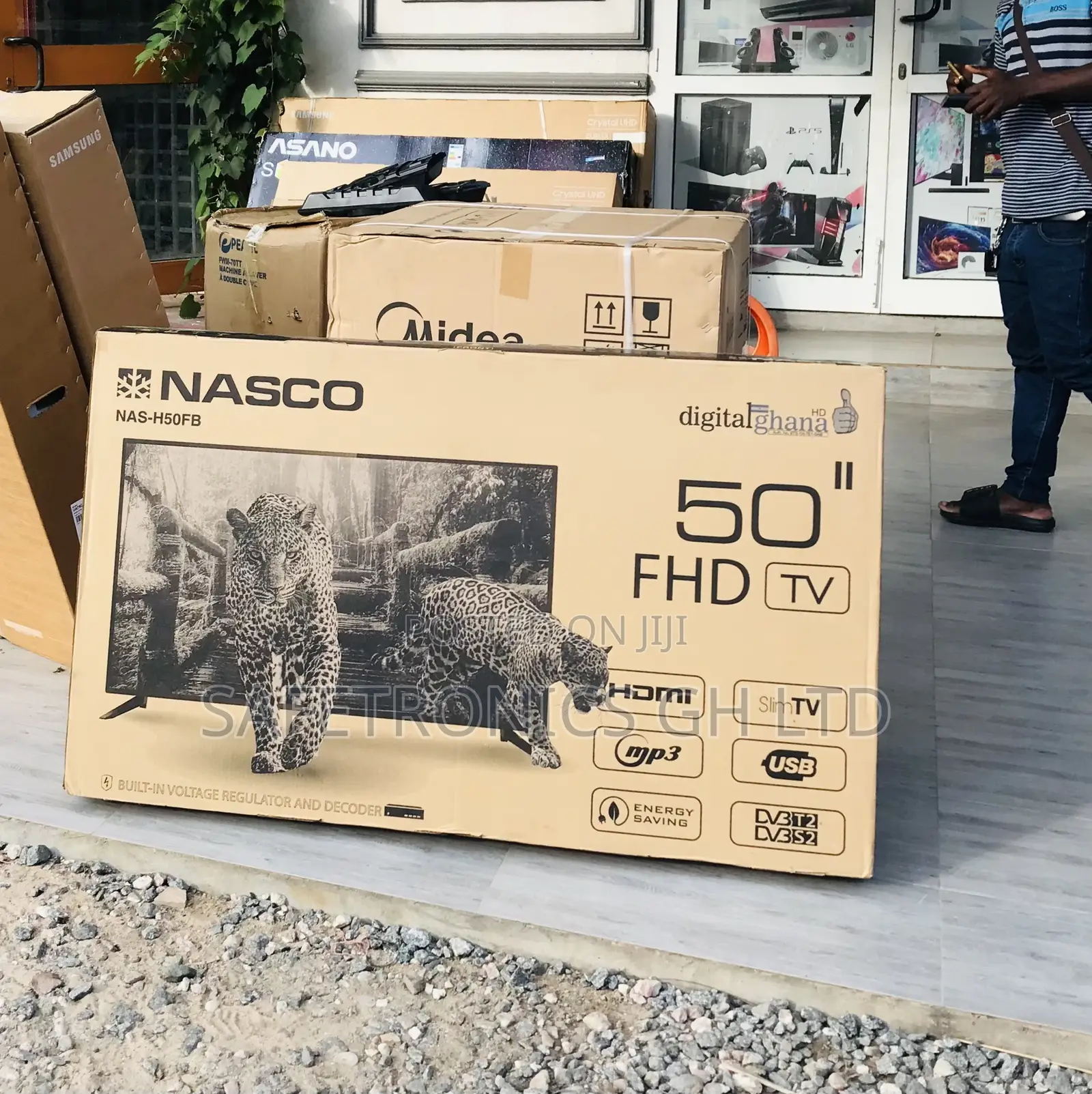  New Classic 50 Inch Nasco Led Digital Television (Black)