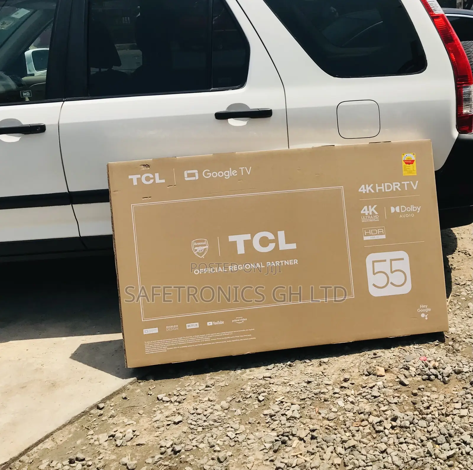 New Unique 55 Inch Led C(Black) TCL Smart Television