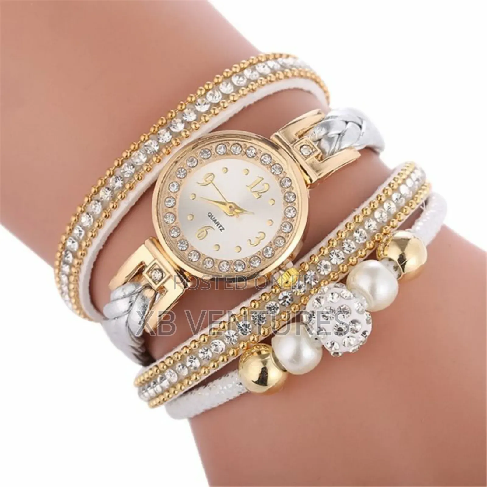 Crystal Bracelet Watch