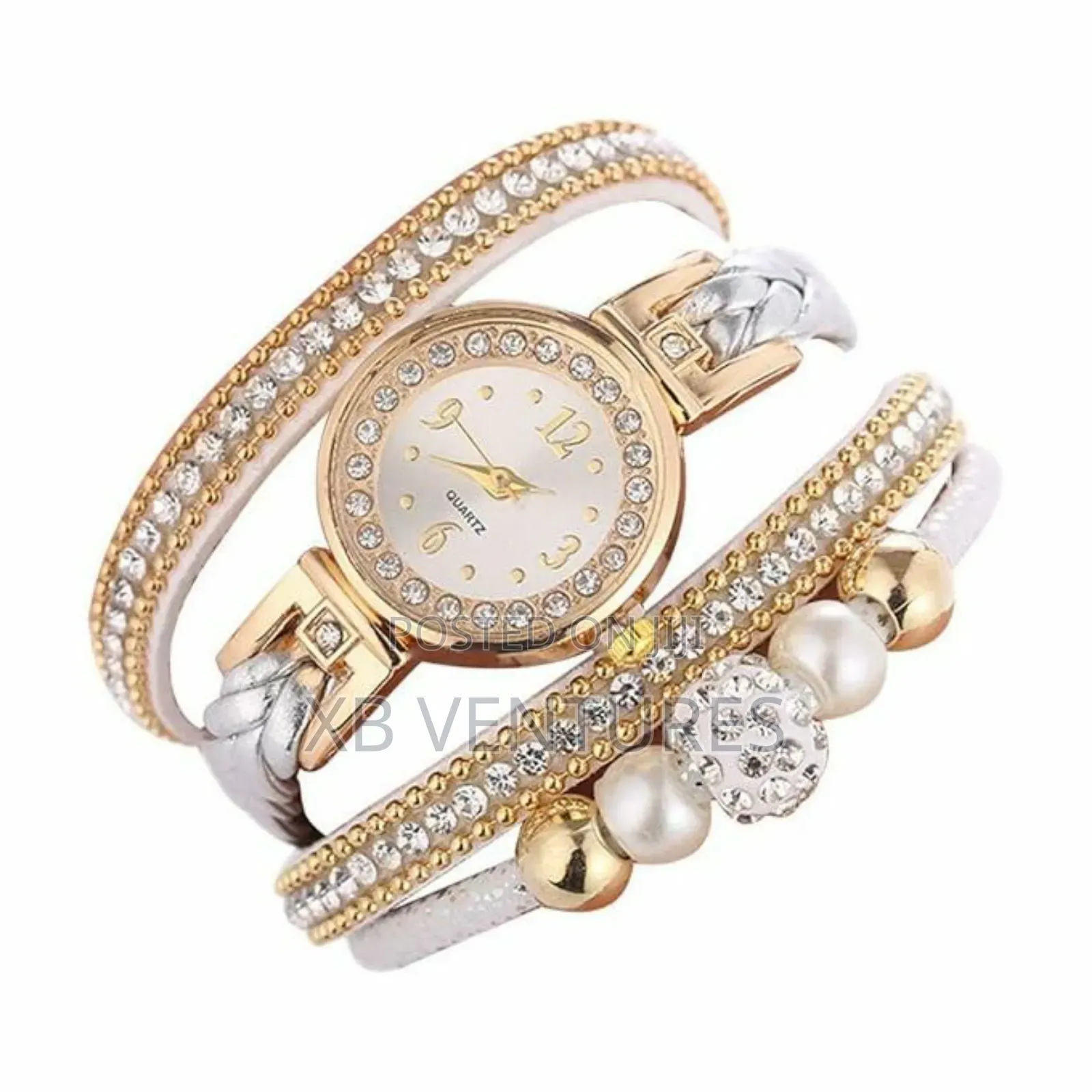 Crystal Bracelet Watch
