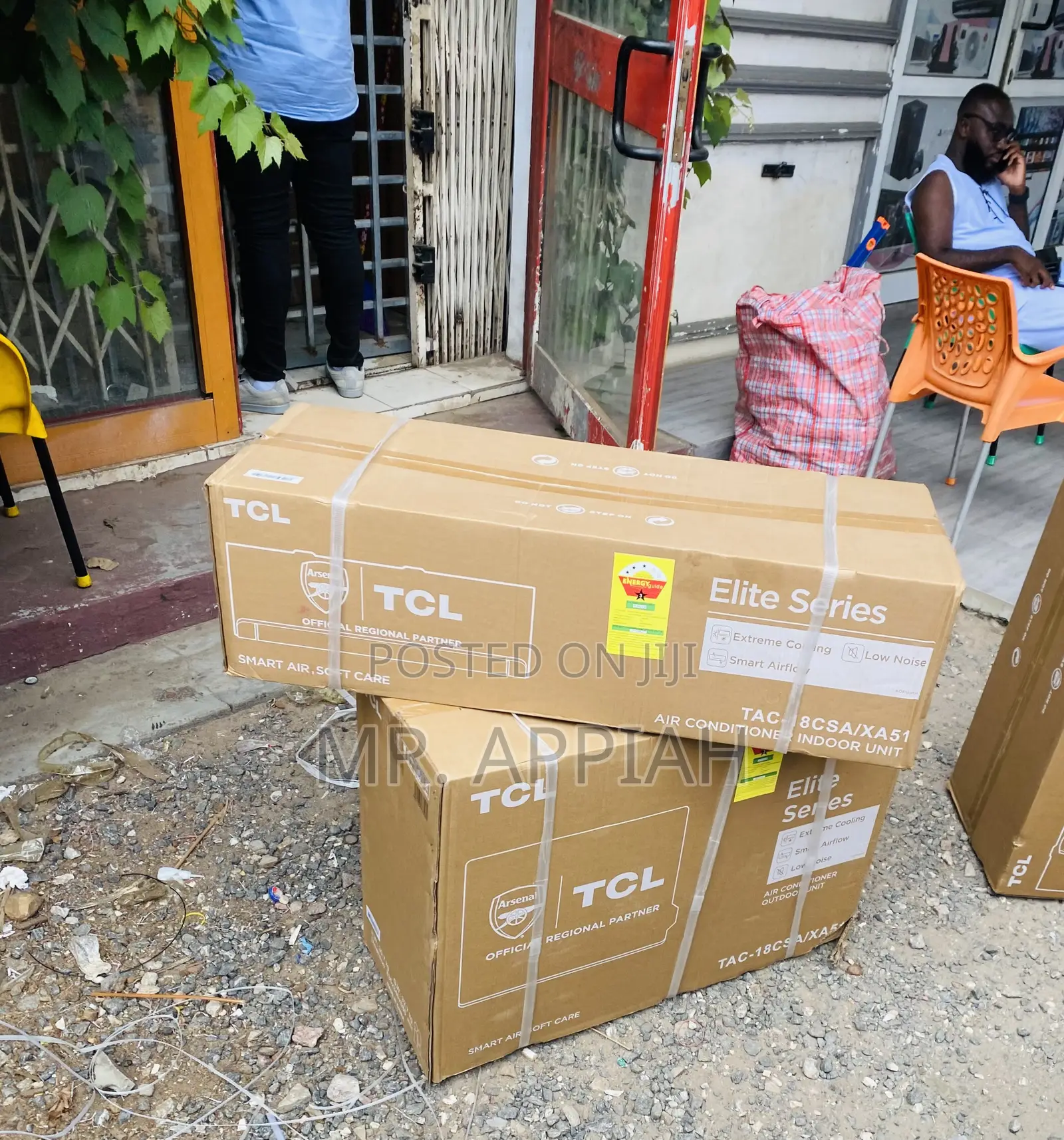 Split Type TCL 2.0hp Air Condition(White)R410.