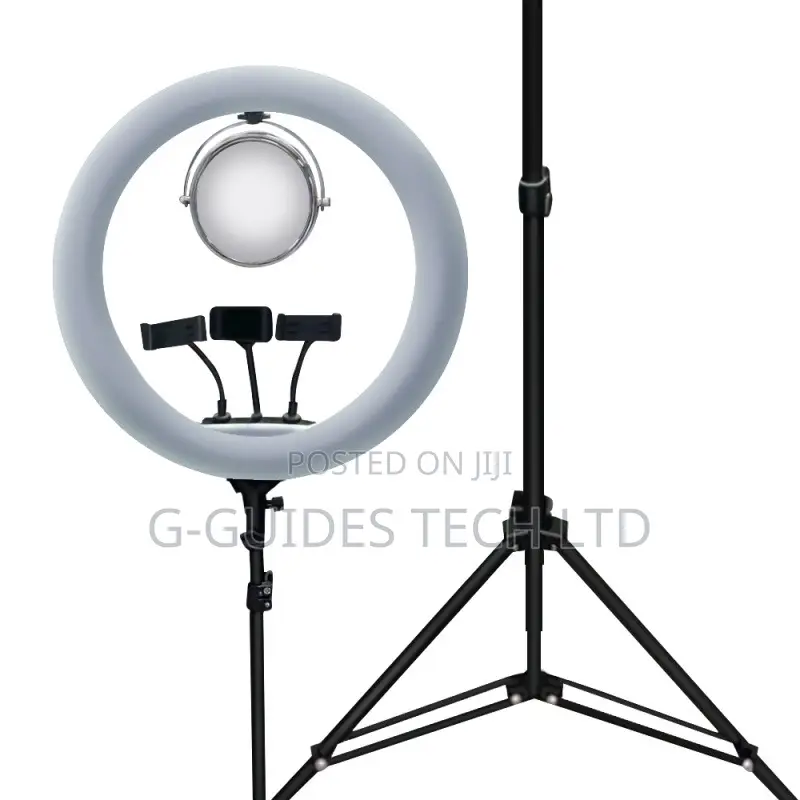 20-Inch Ring Light With Mirror Stand, 20” Ring Fill Light