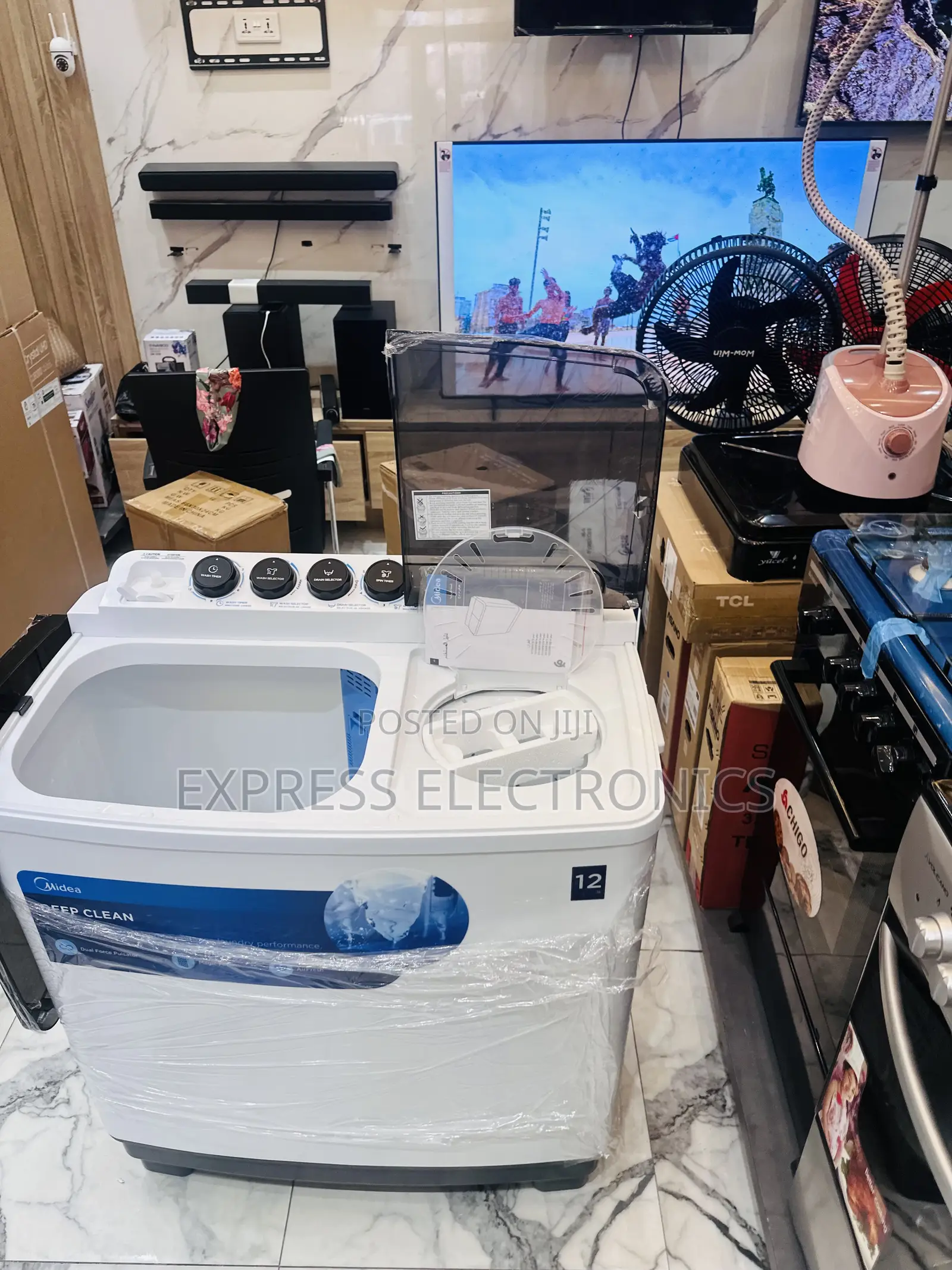 Wash and Spin Topload Twintub Midea 12kg. • 