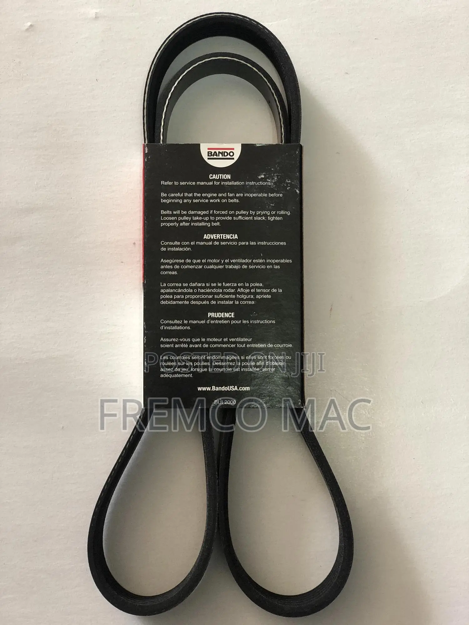 Fan Belt (BANDO) 6PK1255