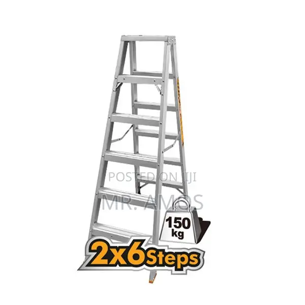 2x6steps Double Sided Ladder - Hlad01061