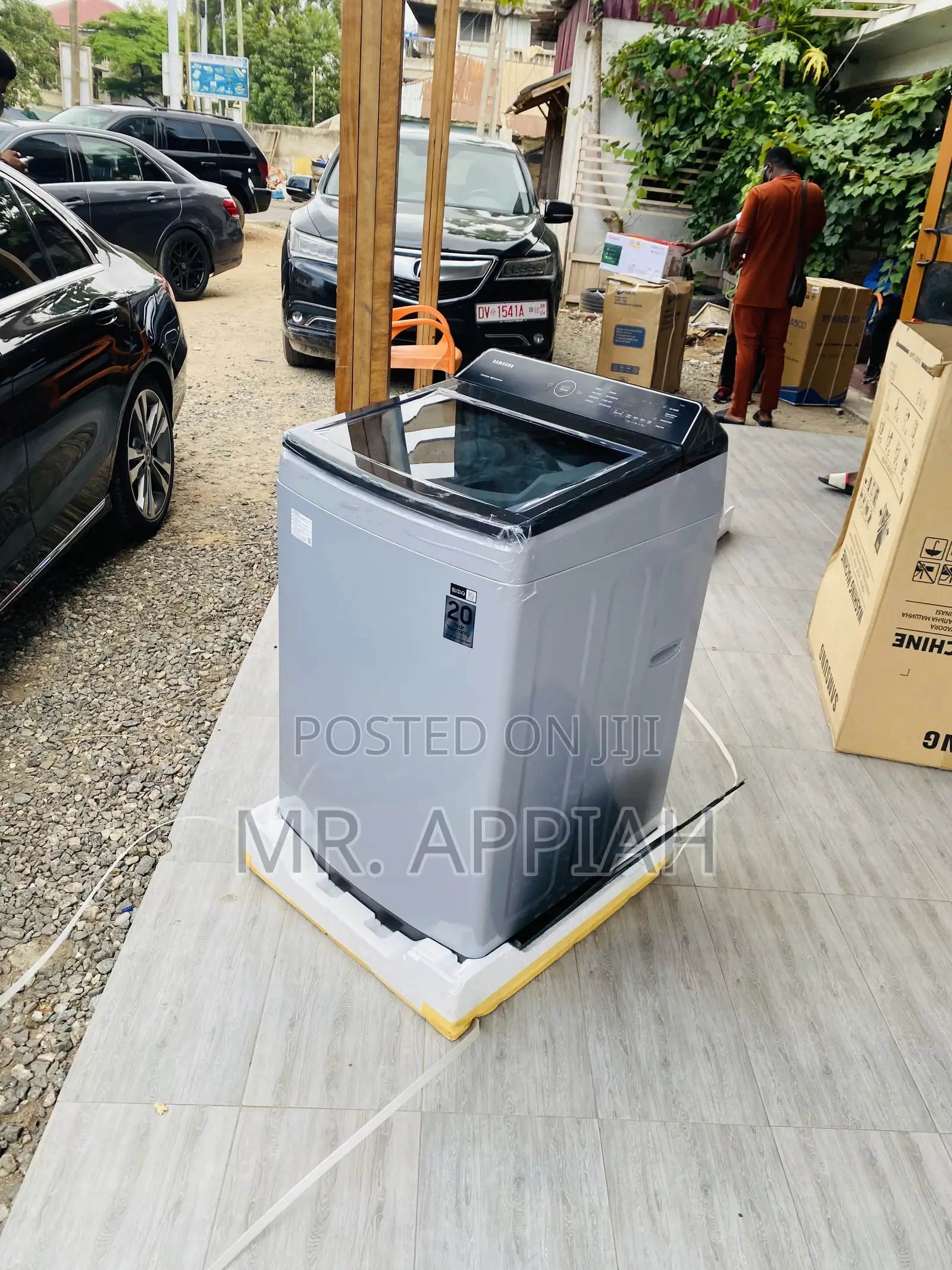 Energy Sufficient Samsung 16kg Top Load Washing Machine.