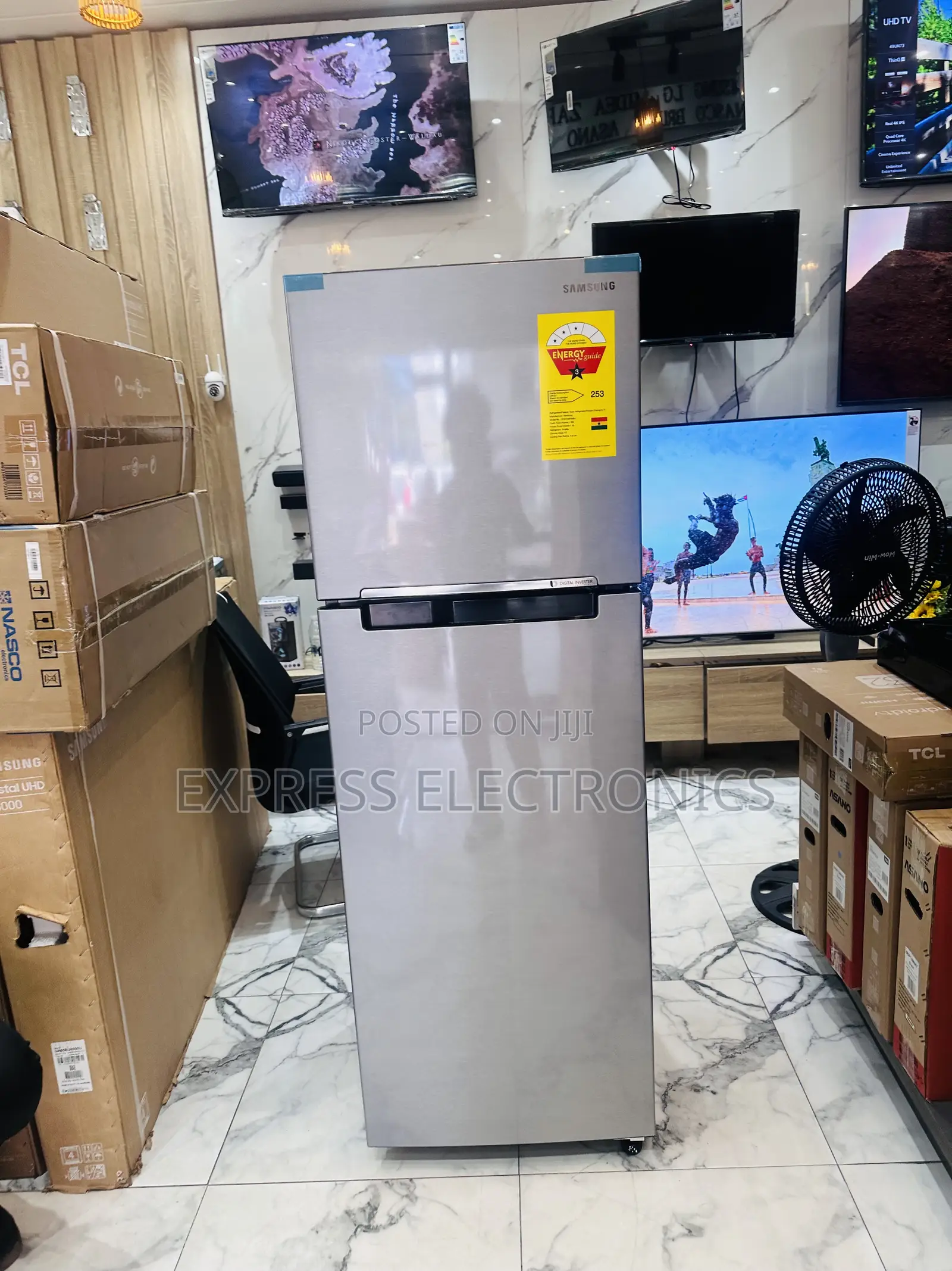 Eco Friendly Double Door Fridge Samsung RT31