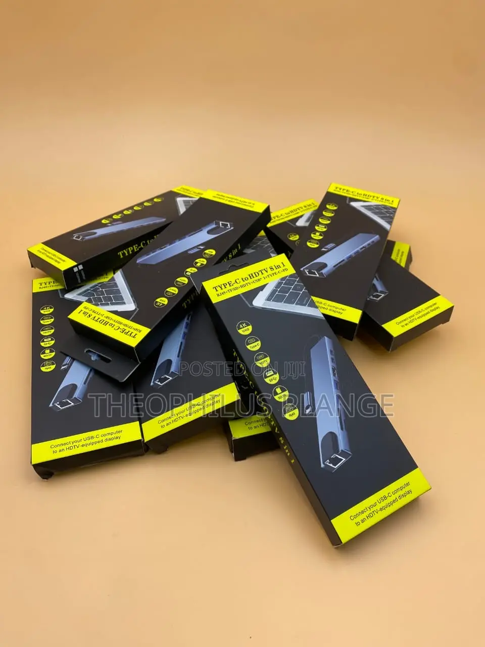 USB C Hub, 8 In 1 Usb Adapter With HDMI