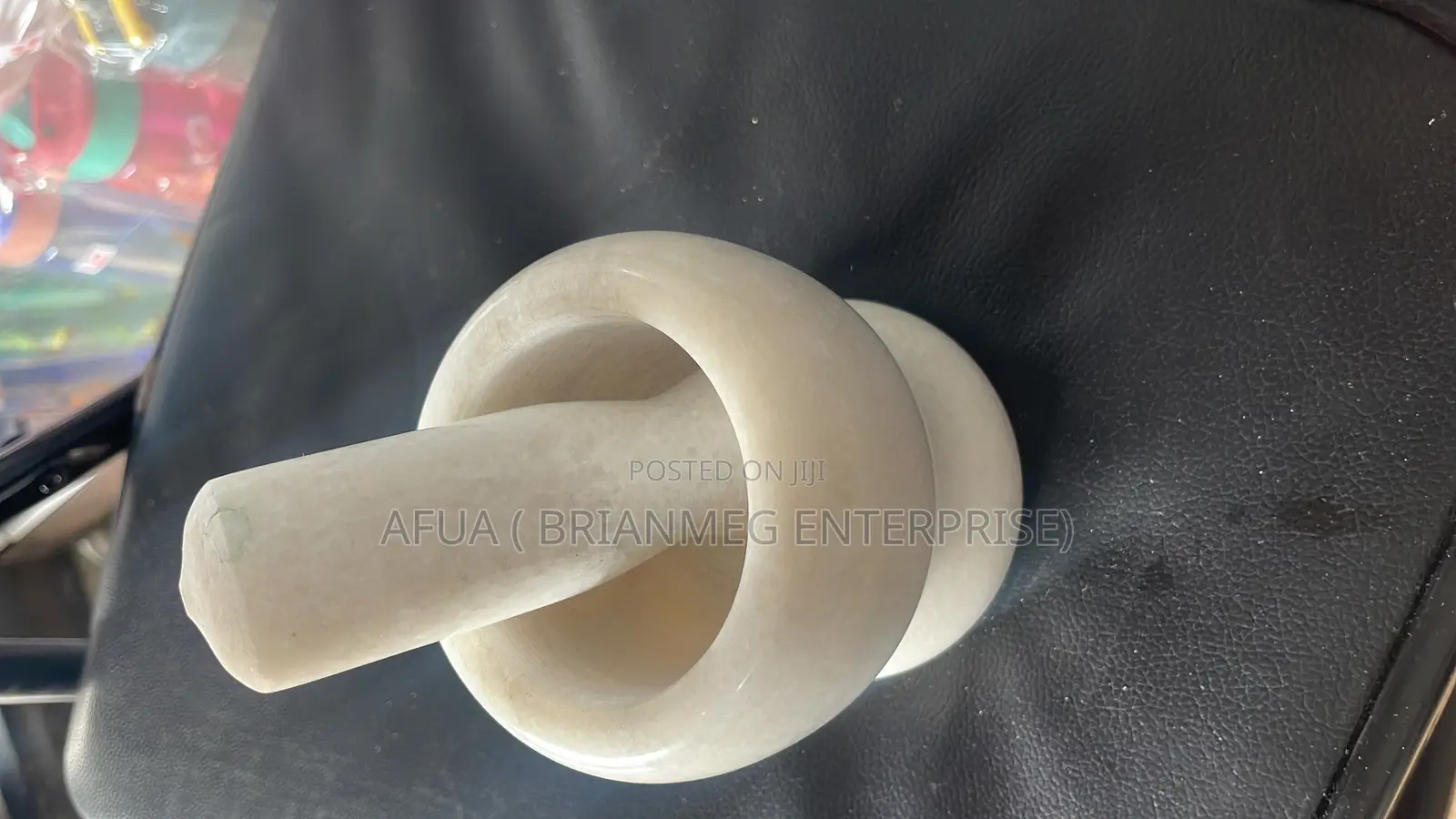 Ceramic Mortar and Pestle