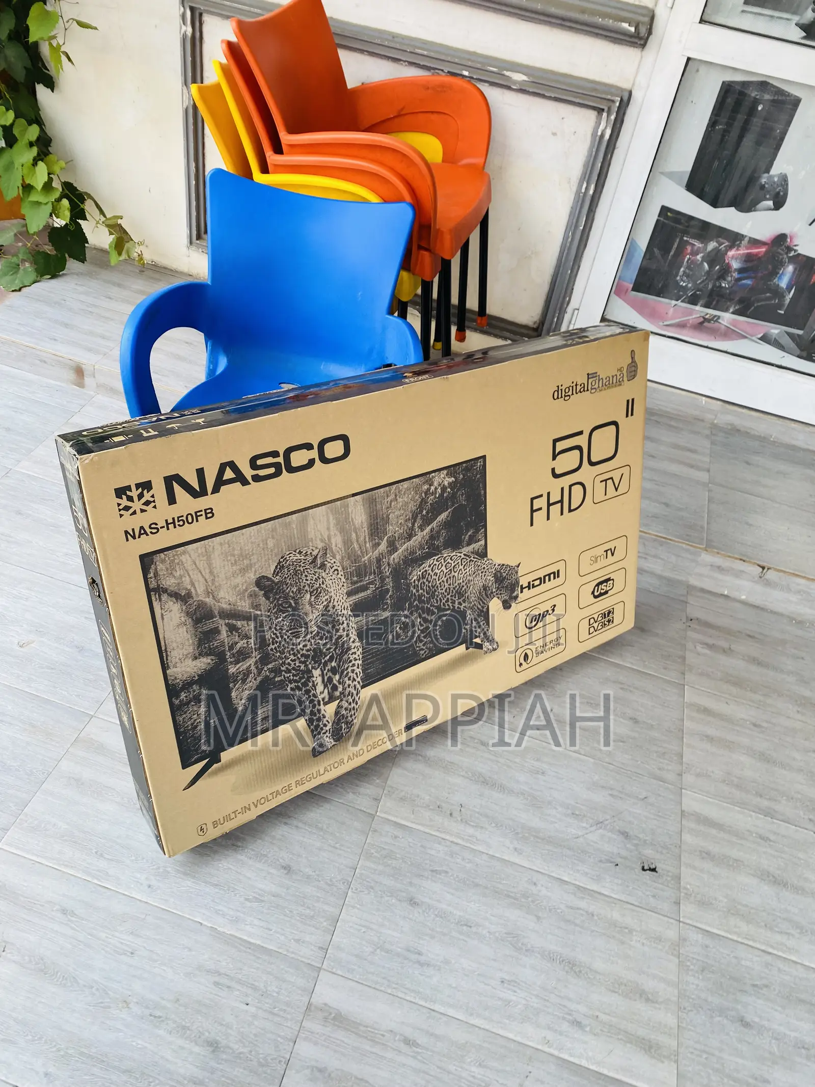 Buy Authentic Nasco 50” FHD Satellite Electric Television