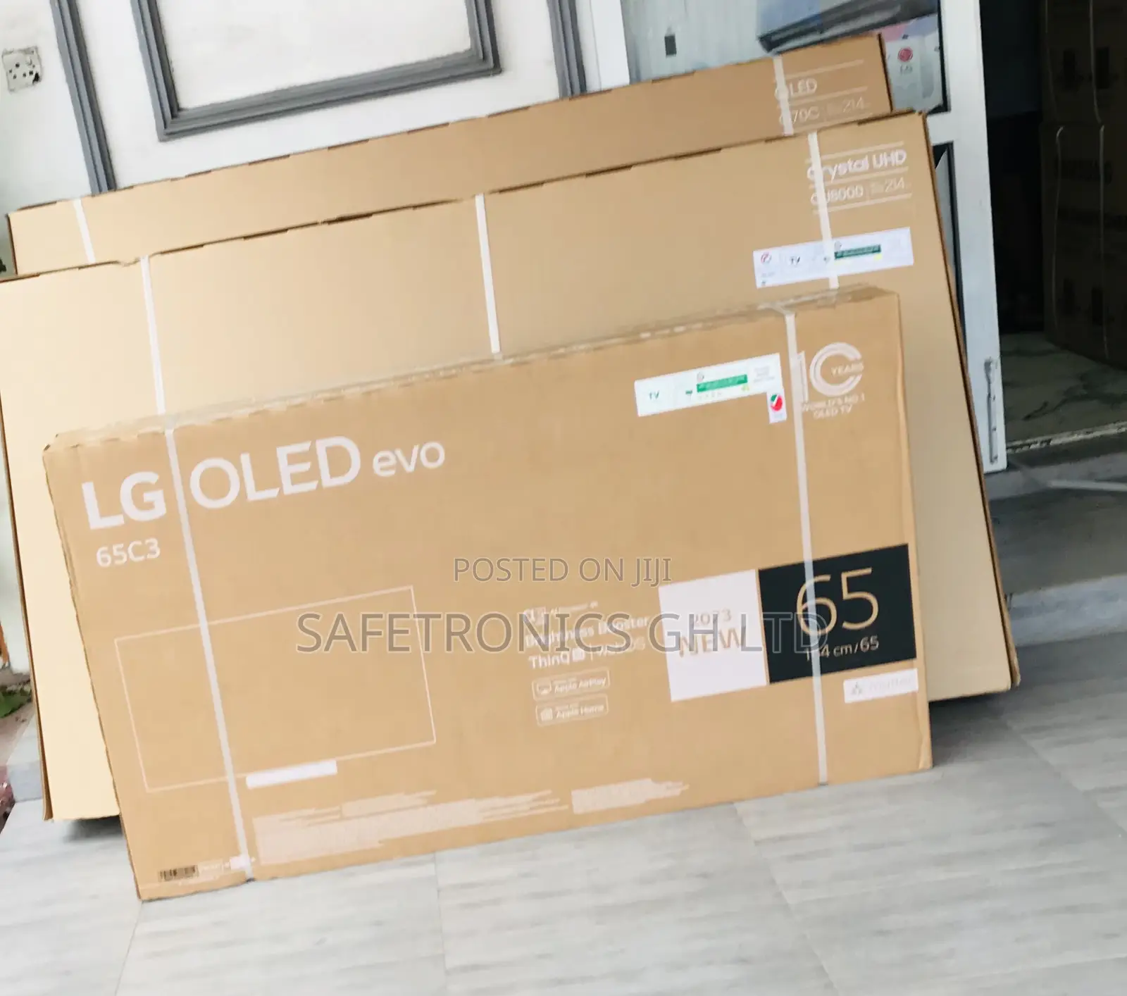 Super Powerful OLED 65C3 Inch (Black) LG Smart UHD Tv 