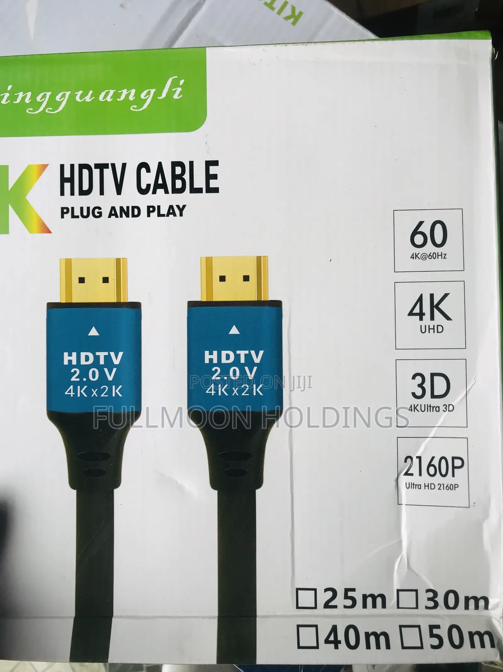 30 Meters HDMI CABLE 2160p Ultrahd
