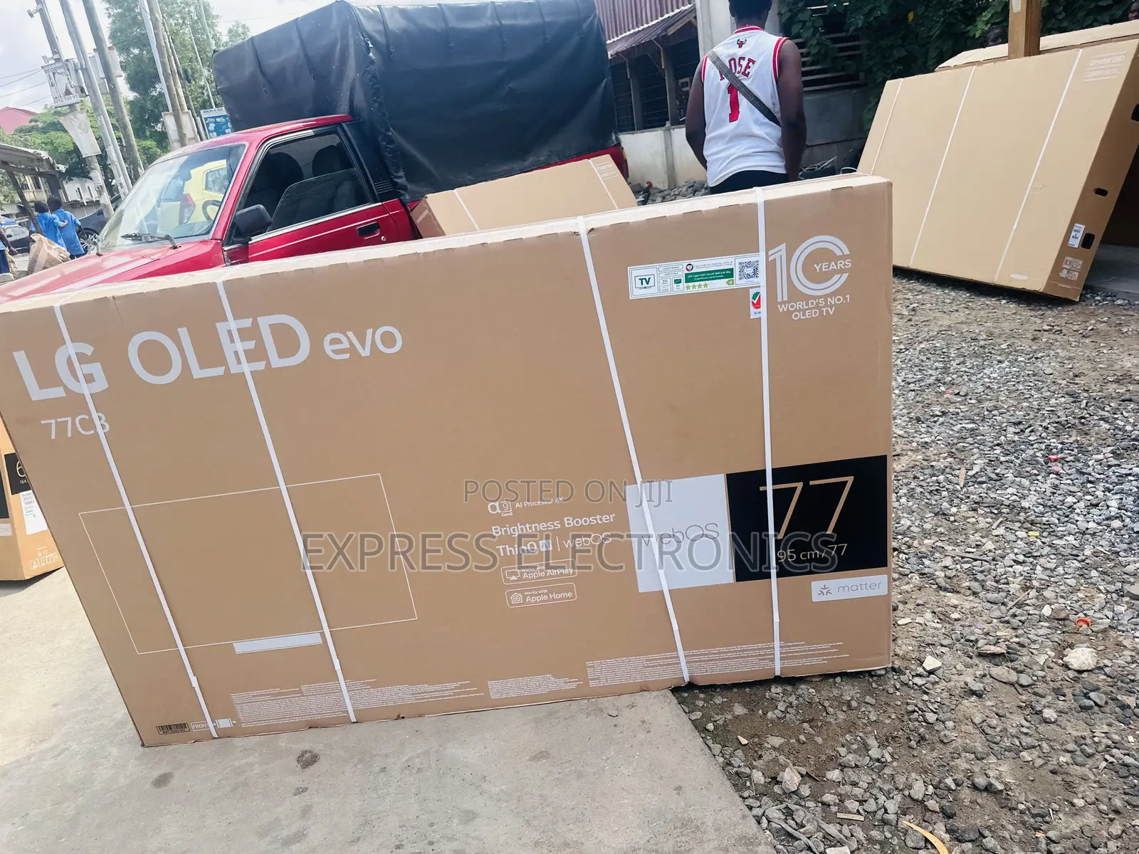 Vivid Clear Pictures Oled Smart Lg 77”C3
