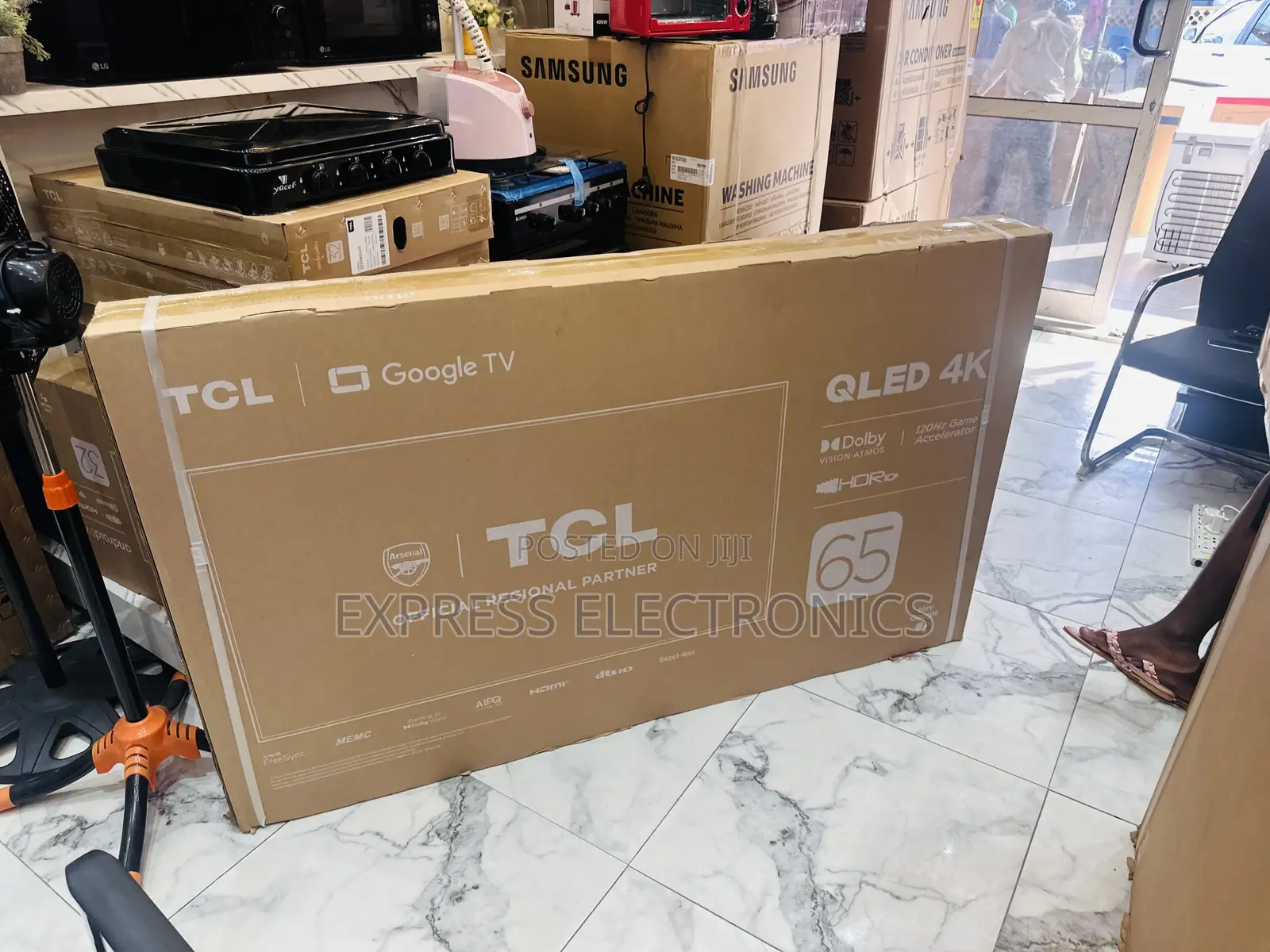 High Dynamic QLED Smart TCL 65”C645
