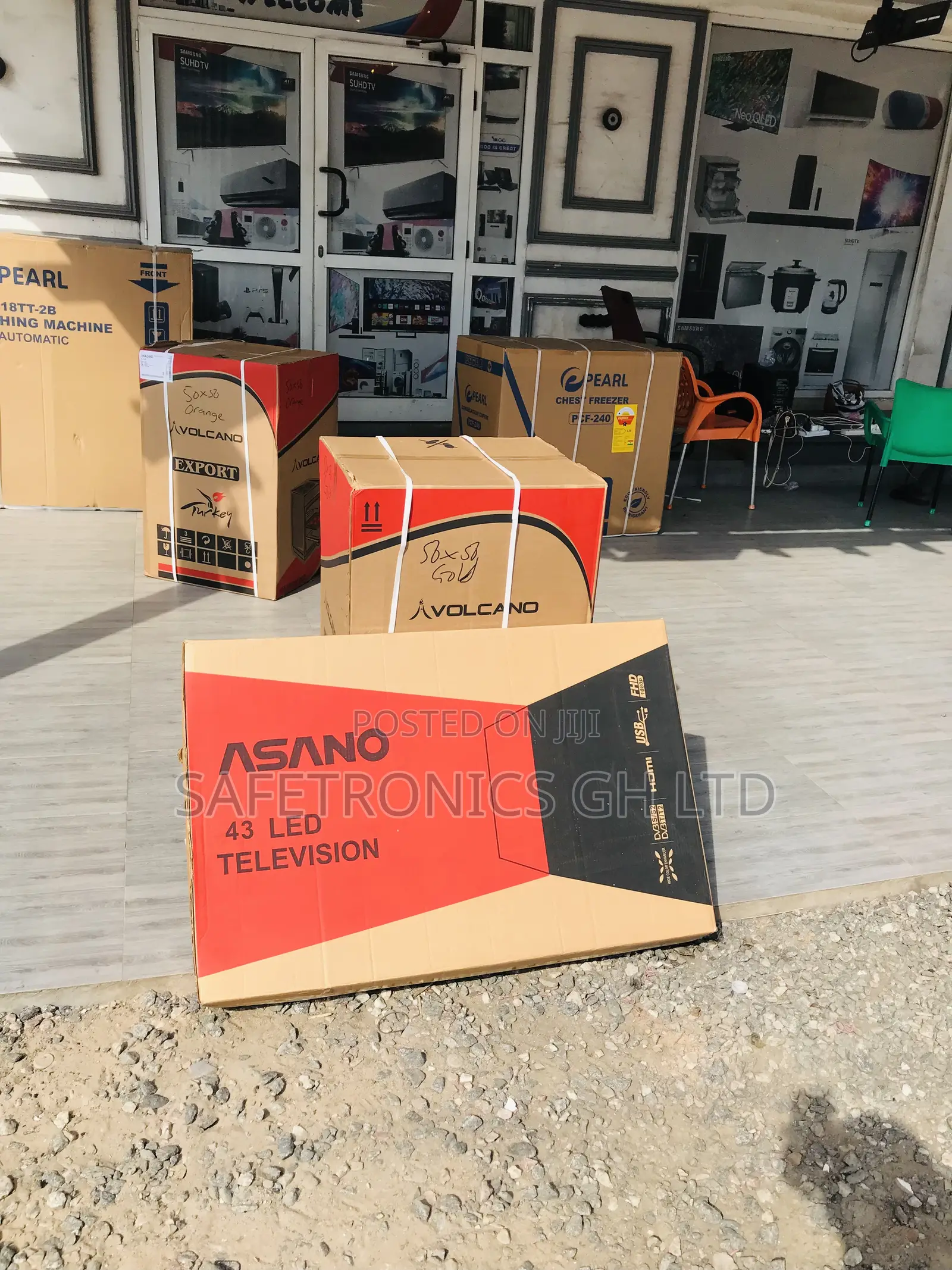 New Original Led Digital Asano 43 Inch (Black) Tv 