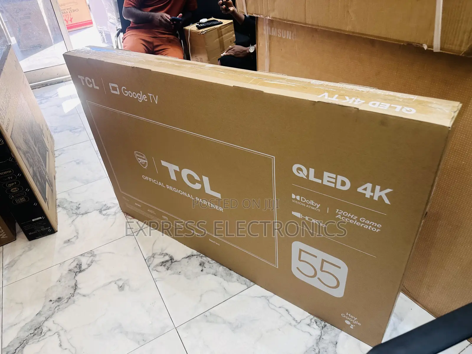 Qled Smart Android Television TCL 55c635