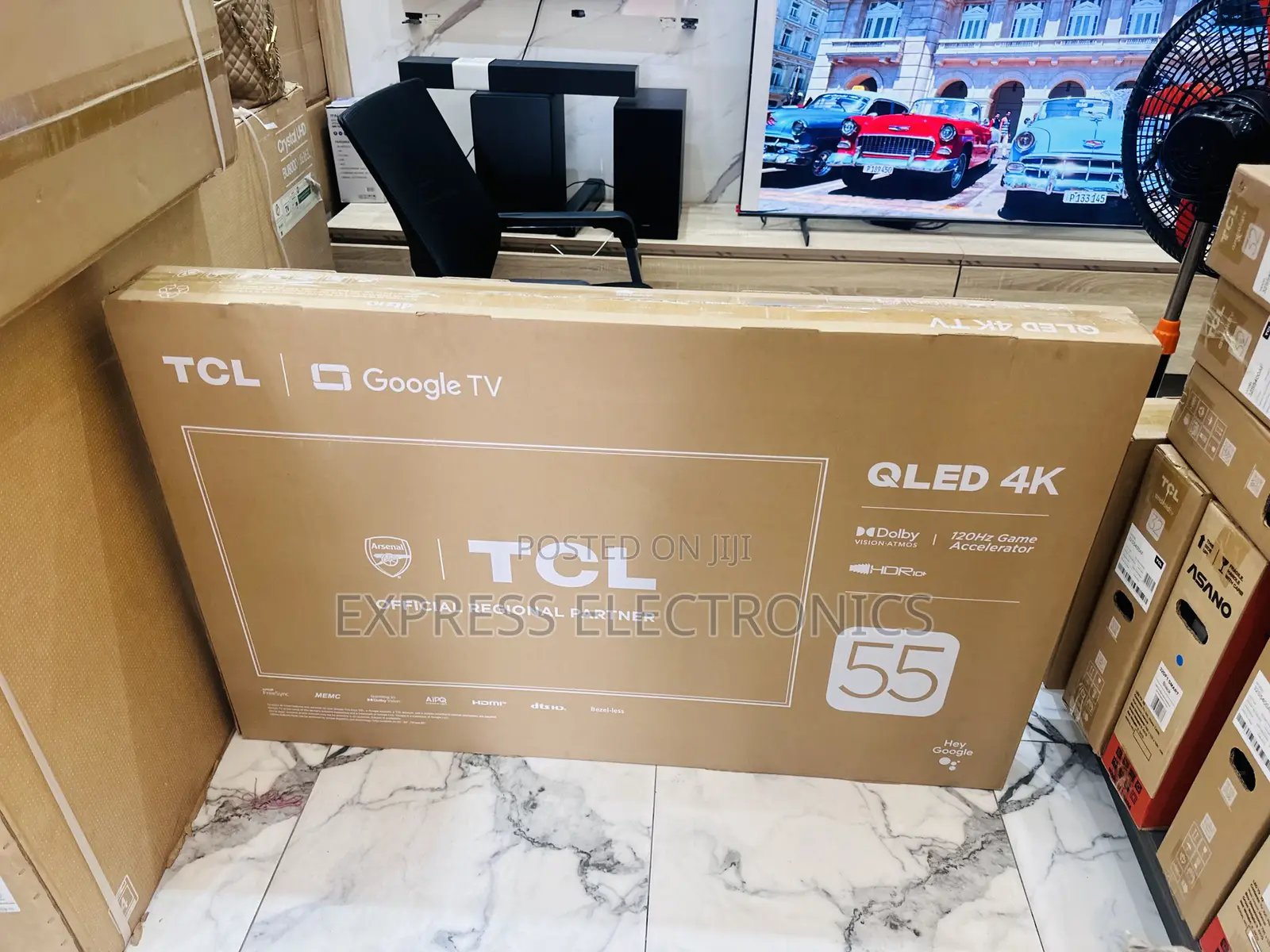 Qled Smart Android Television TCL 55c635