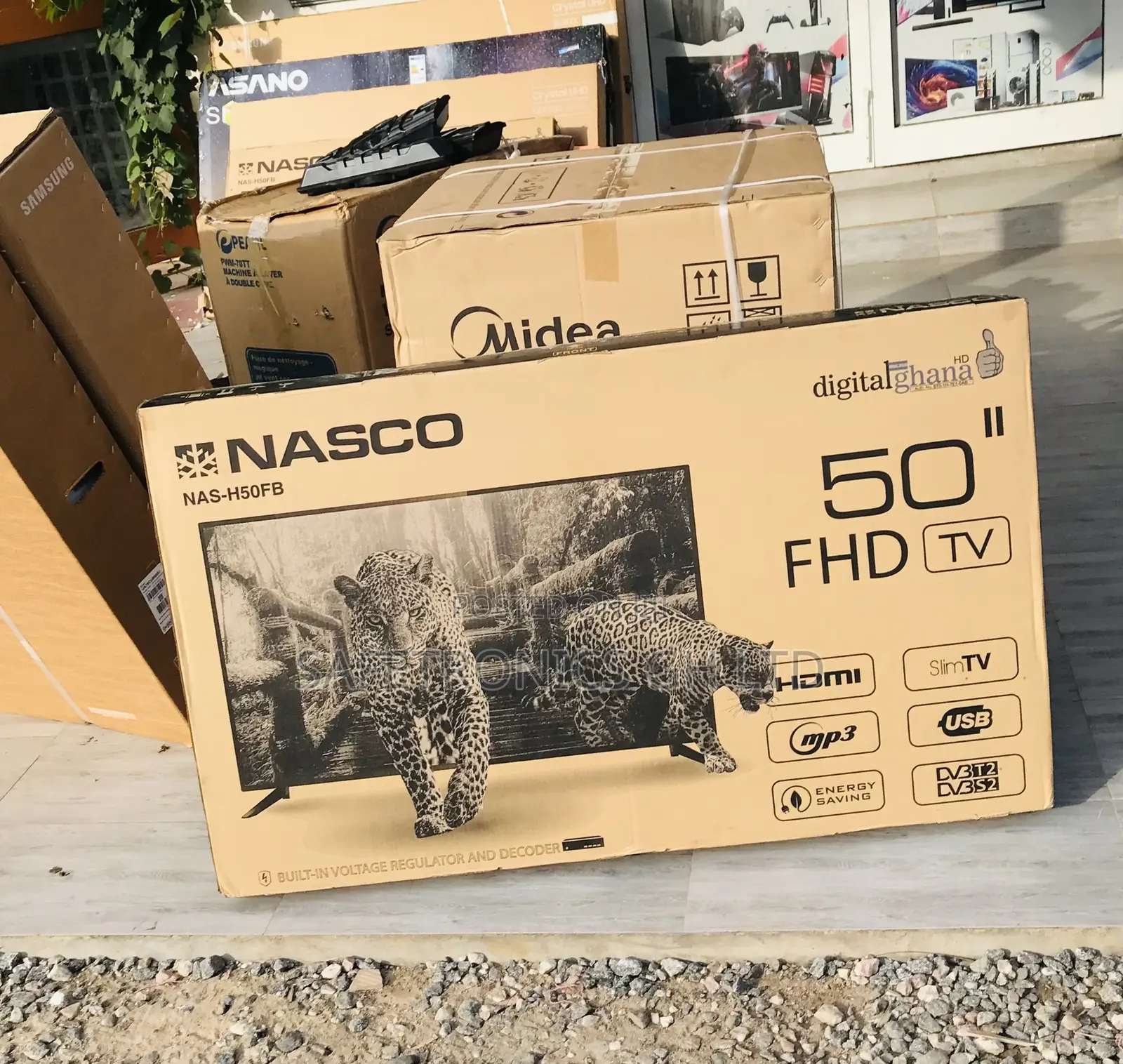 Affordable Led 50 Inch (Black) Nasco Digital Tv