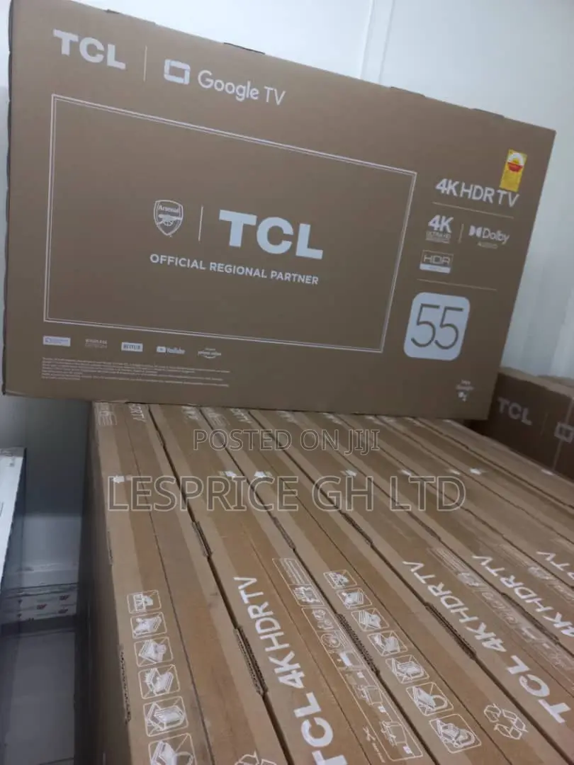 Choose TCL 55” Android Smart TV