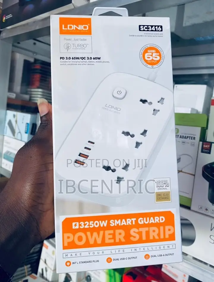 Ldnio 3250W Smart Guard Power Strip