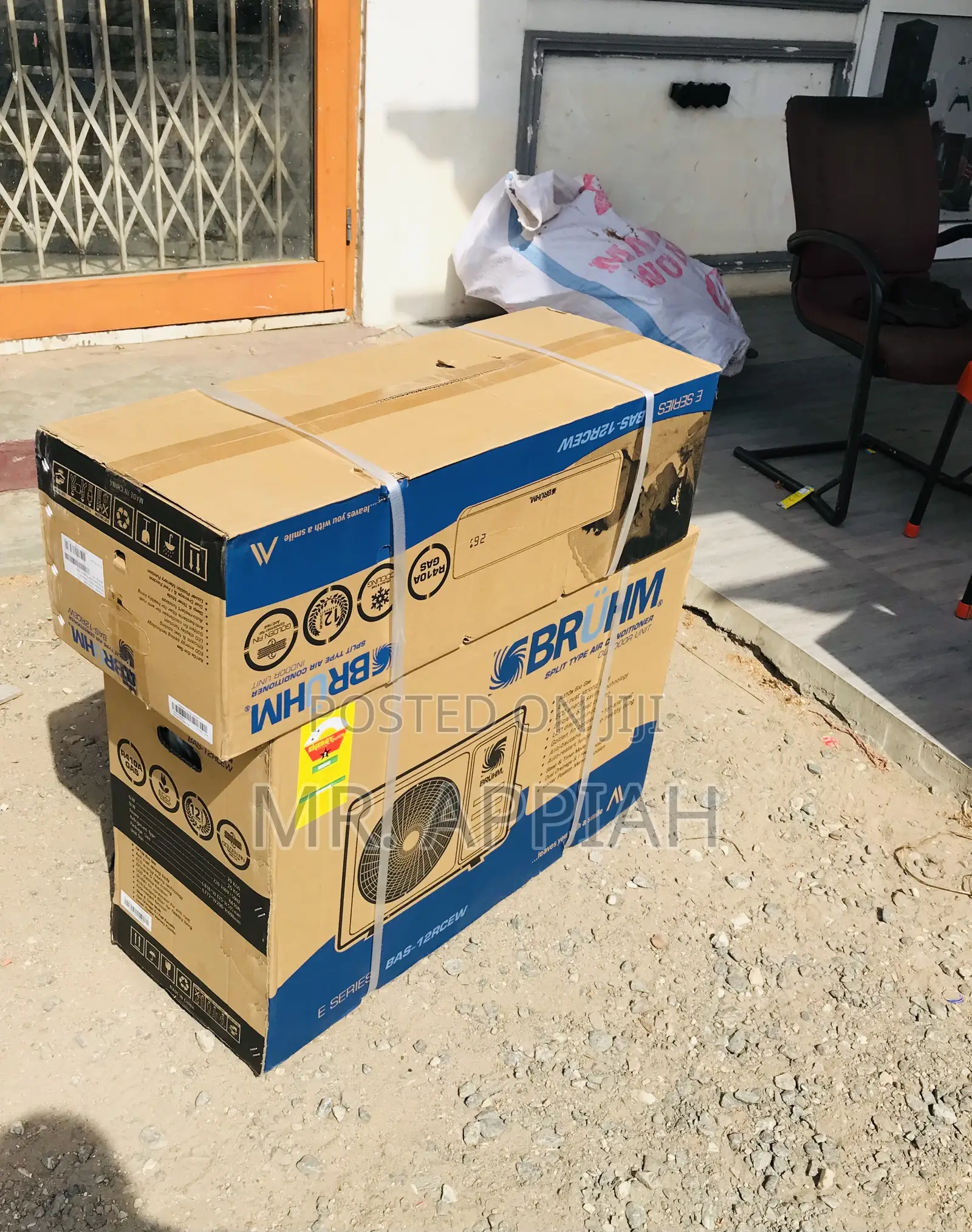 Bruhm 1.5hp Split Type Electric Air Conditioner(R410).