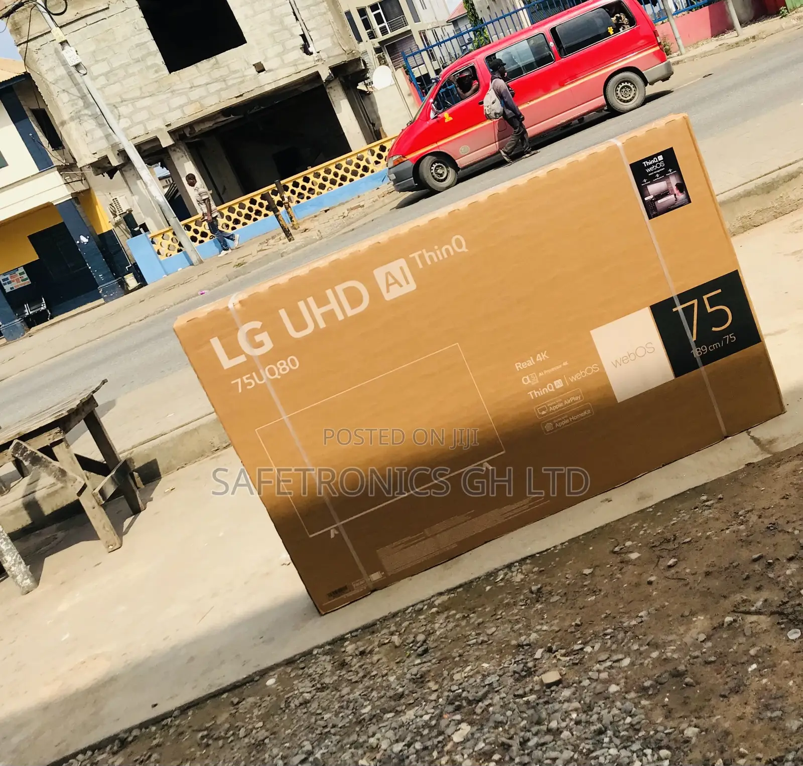 Super Quality 75 Inch Smart (Black) Ur80 Lg Tv